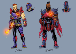 Overview of IDW Publishing's Visionaries, Idw visionaries lexor and cravex (15 of 51)