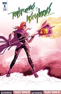 Overview of IDW Publishing's Visionaries, Transformers vs visionaries cover b (43 of 51)