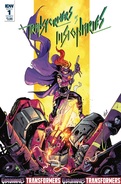 Overview of IDW Publishing's Visionaries, Transformers vs visionaries issue 1 cover a (45 of 51)